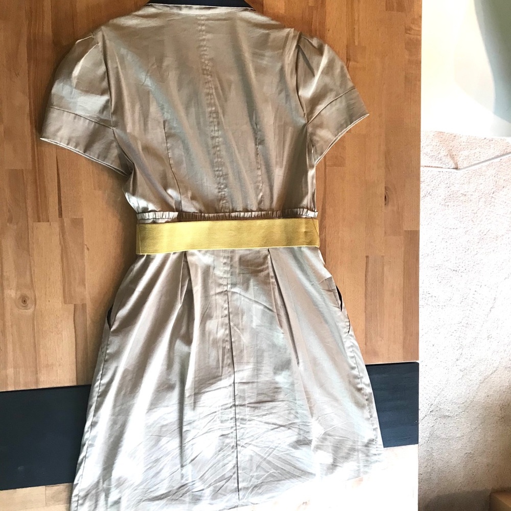 COPY - BCBG mini dress with branded belt, zip and pockets - Picture 5 of 10